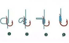 钓鱼绑钩方法图解