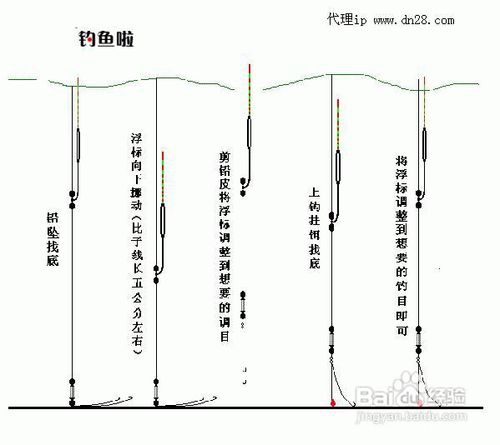 野钓调漂技巧图解_WWW.YUJUCEPING.COM