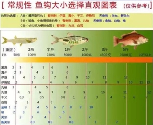 鱼钩的种类怎么选_WWW.YUJUCEPING.COM